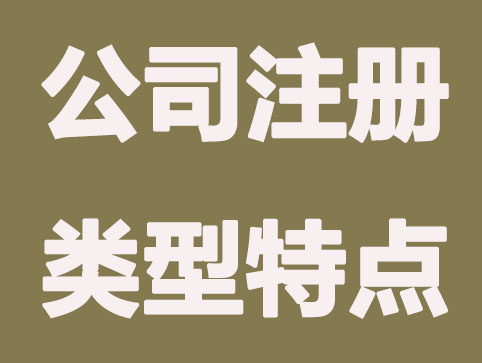 公司注冊各種類型的特點